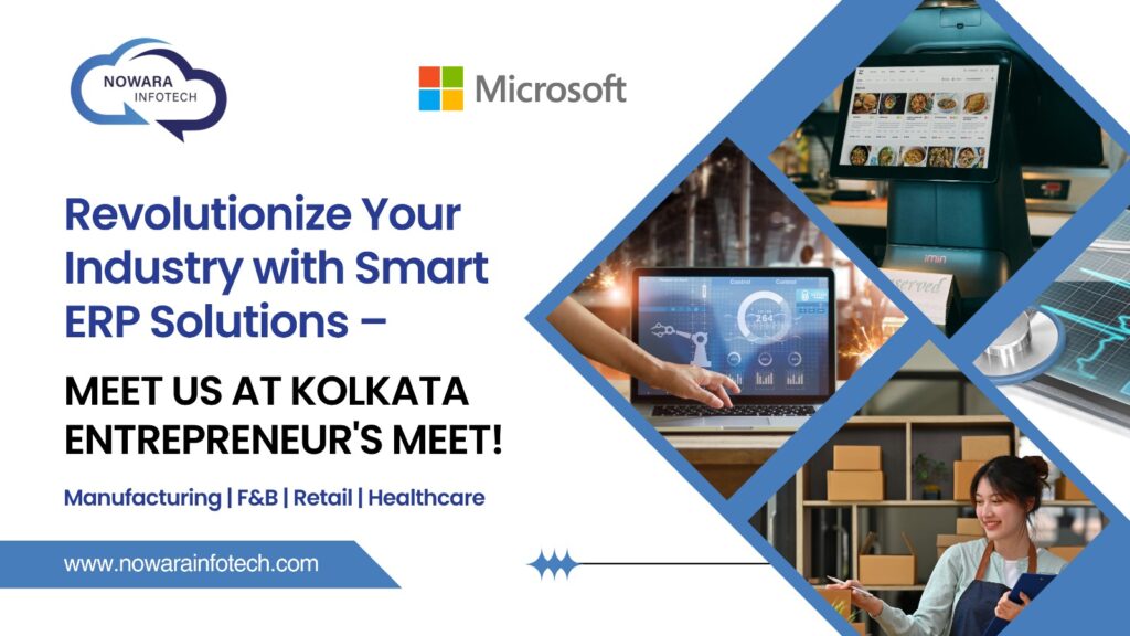 Revolutionize Your Industry with Smart ERP Solutions – Meet Us at Kolkata Entrepreneur's Meet!