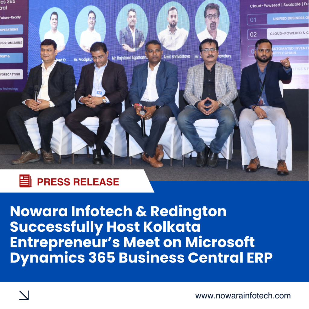 Kolkata Entrepreneur’s Meet 2025 on Microsoft Dynamics 365 Business Central ERP